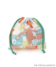 ◆【ワンズテラス限定】おさるのジョージ コットン巾着