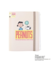 ◆SNOOPY ゴムバンドクリアファイル5P&ファスナー