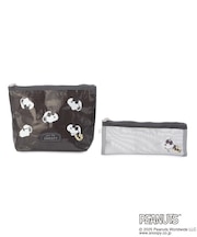 SNOOPY 洗面ポーチ 2P