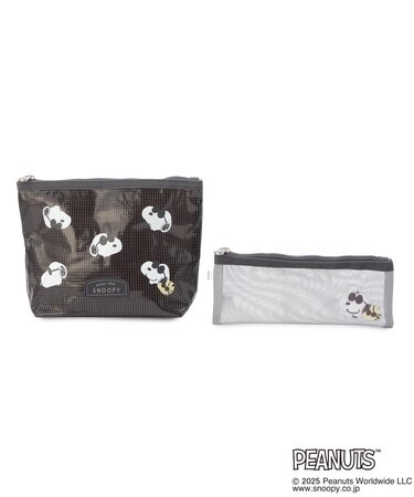 SNOOPY 洗面ポーチ 2P