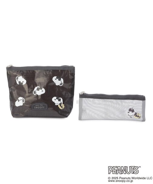 SNOOPY 洗面ポーチ 2P