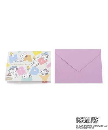 ◆SNOOPY グリーティングカード ハッピーバースデー 立体