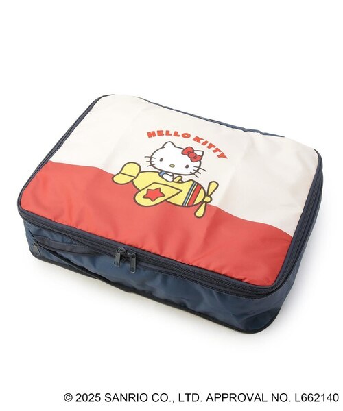 ハローキティ トラベルポーチ 3点セット　吊り下げ、圧縮ポーチ　ワンズテラス ハローキティ トラベルポーチ 3点セット 吊り下げ、圧縮ポーチ ワンズ