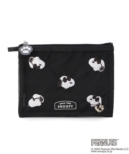 SNOOPY メッシュフラットポーチ