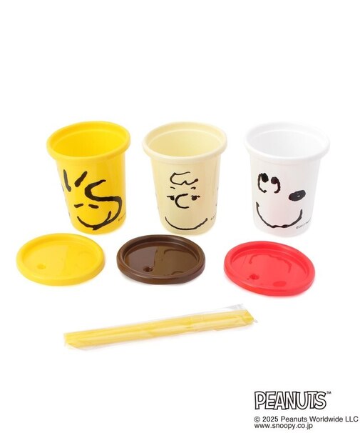 SNOOPY ストロータンブラー 3P 320ml