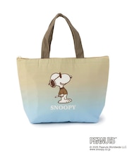 SNOOPY 保冷保温ミニトート グラデ ジョー・クール