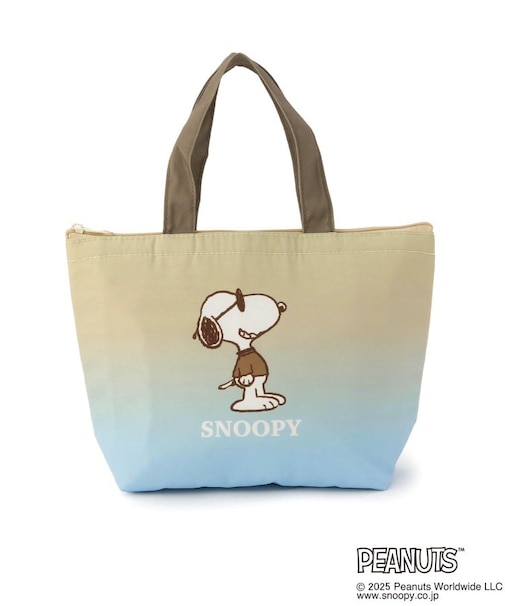 SNOOPY 保冷保温ミニトート グラデ ジョー・クール