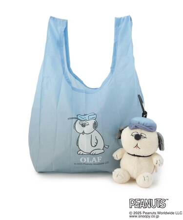 SNOOPY ぬいぐるみエコバッグ オラフ