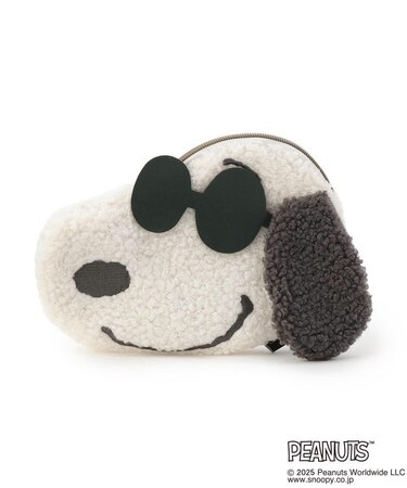 SNOOPY ダイカットポーチ グラデ ジョー・クール