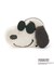SNOOPY ダイカットポーチ グラデ ジョー・クール