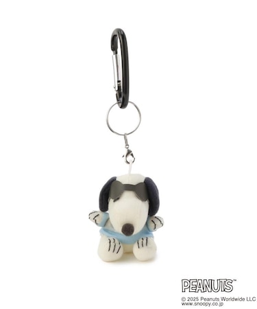 SNOOPY カラビナマスコット グラデ ジョー・クール