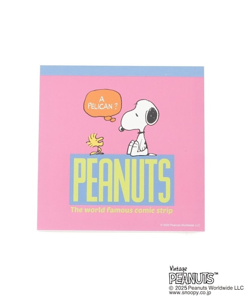 ◆SNOOPY スクエアメモ