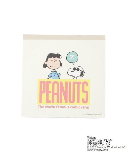 ◆SNOOPY スクエアメモ