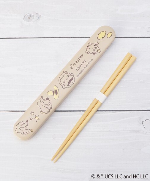 ◆おさるのジョージ 箸箱セット