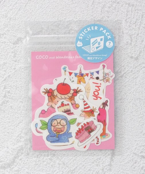 ◆【ワンズテラスオリジナル】COCOちゃん ステッカーパック