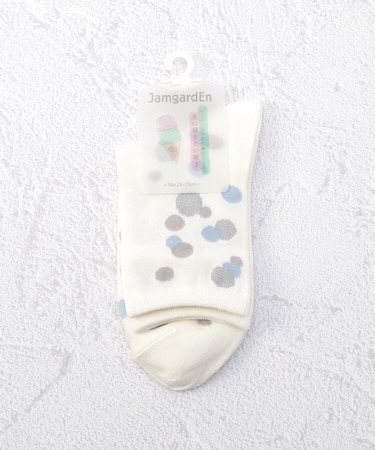 ◆JG ランダムドットクォーターソックス