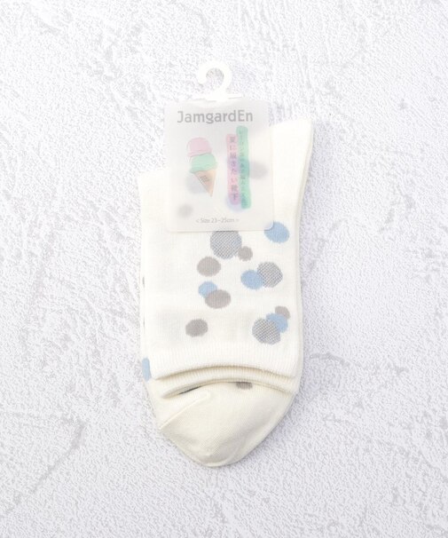 ◆JG ランダムドットクォーターソックス