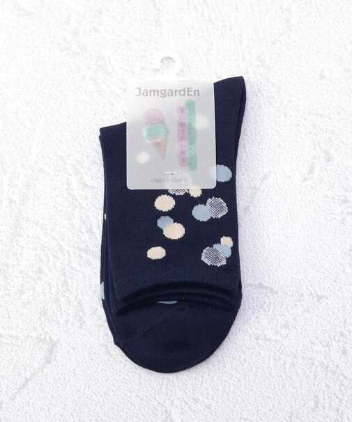 ◆JG ランダムドットクォーターソックス