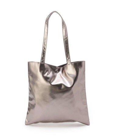 SE メタリック A4フラットトート