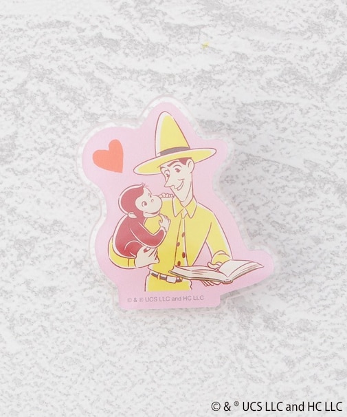 ◆おさるのジョージ アクリルクリップ