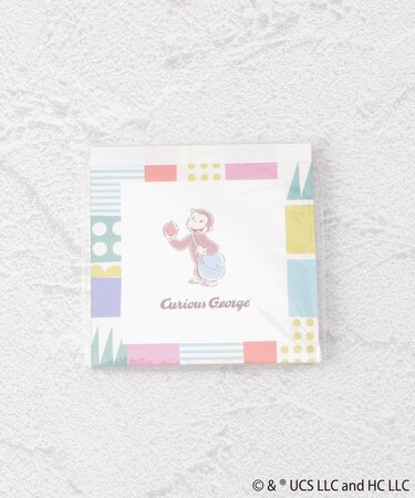 ◆おさるのジョージ メモパッド スクエア