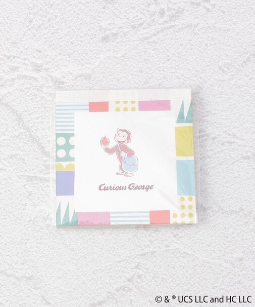 ◆おさるのジョージ メモパッド スクエア