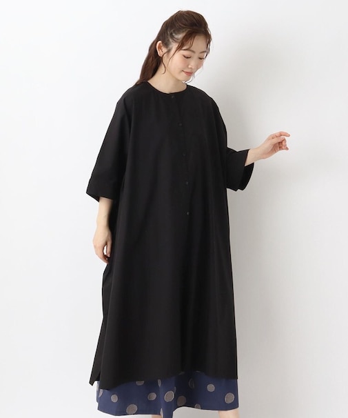ポプリン 2WAYドルマンワンピース