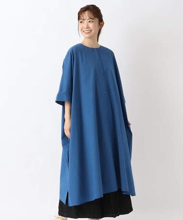 ポプリン 2WAYドルマンワンピース