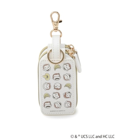 おさるのジョージ ダブルポケットキーケース