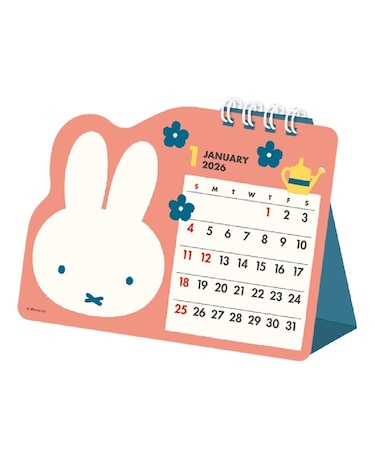 Dick Bruna miffy カレンダーダイカット 卓上