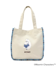 【ワンズテラス限定】MOOMIN トートバッグ チェック