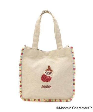 【ワンズテラス限定】MOOMIN トートバッグ チェック