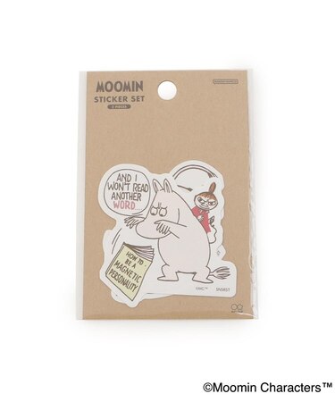 ◆【ワンズテラス限定】MOOMIN ステッカー2枚セット