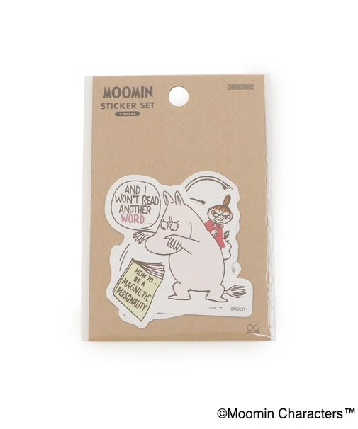 ◆【ワンズテラス限定】MOOMIN ステッカー2枚セット