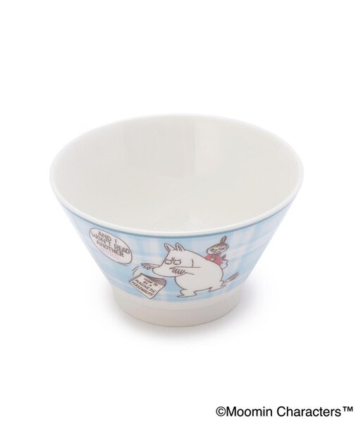 【ワンズテラス限定】MOOMIN 飯碗 チェック