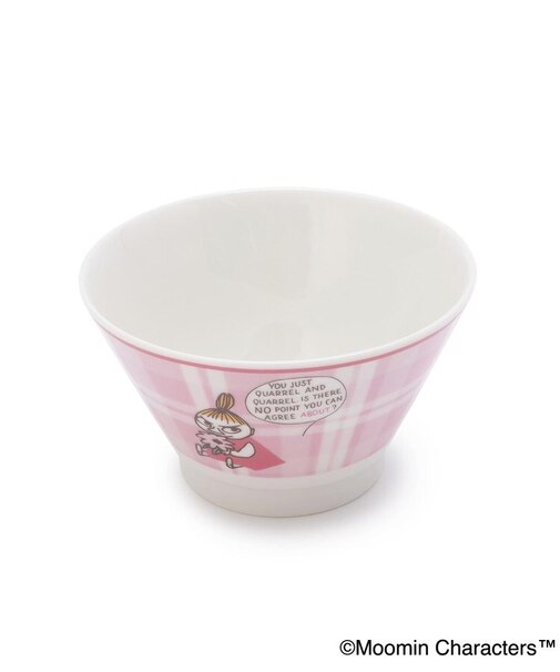 【ワンズテラス限定】MOOMIN 飯碗 チェック