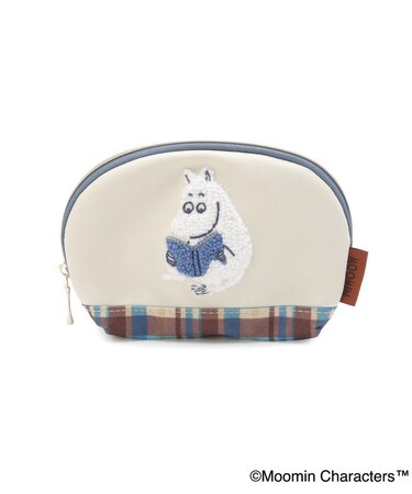【ワンズテラス限定】MOOMIN ティッシュポーチ チェック