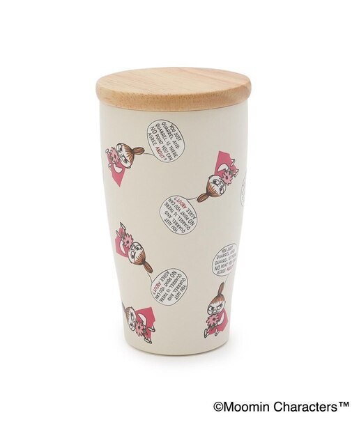 【ワンズテラス限定】MOOMIN 木蓋付ステンレスタンブラー ソウガラ 350ml