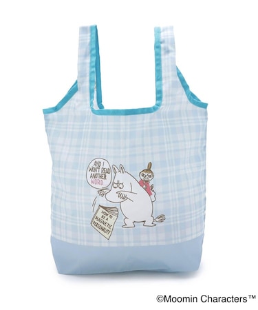 【ワンズテラス限定】MOOMIN エコバッグ チェック