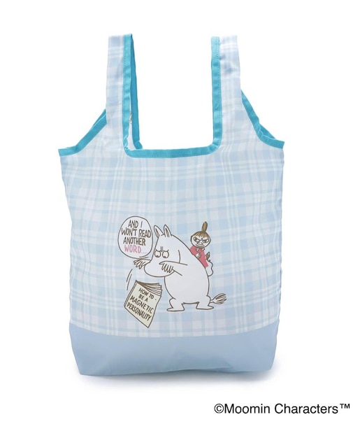 【ワンズテラス限定】MOOMIN エコバッグ チェック