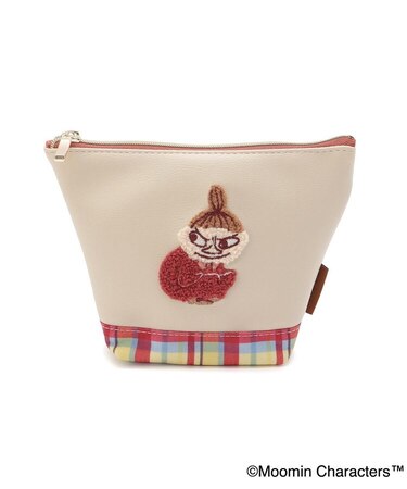 【ワンズテラス限定】MOOMIN 舟形ポーチ チェック