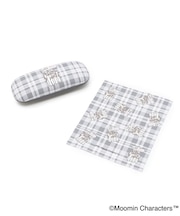【ワンズテラス限定】MOOMIN メガネケース チェック