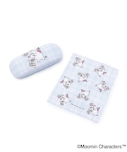 【ワンズテラス限定】MOOMIN メガネケース チェック