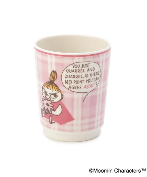【ワンズテラス限定】MOOMIN 湯呑 チェック 240ml
