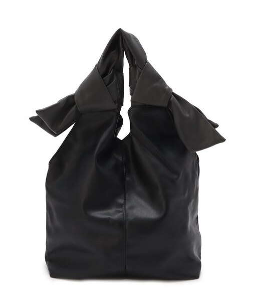 リボンハンドル合皮A4トート