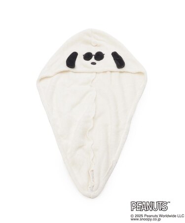 SNOOPY ヘアドライキャップ