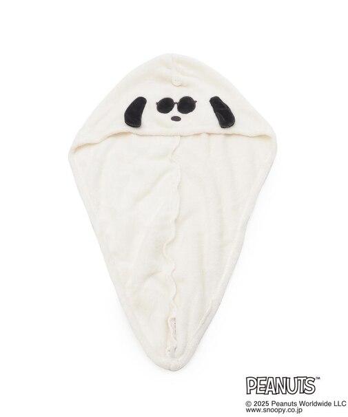SNOOPY ヘアドライキャップ