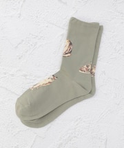 ◆DOLL 猫クルーソックス