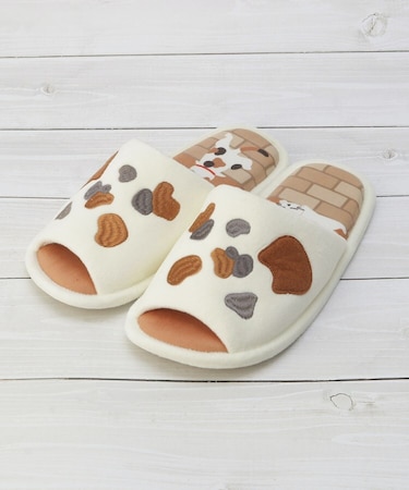 和にゃんこ スリッパ ミケ