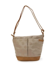 Legato Largo 撥水ドット バケツ型ショルダー